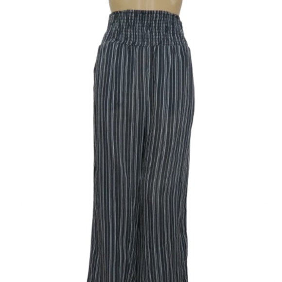 Billabong Striped Wide Leg Pants - Picture 1 of 7